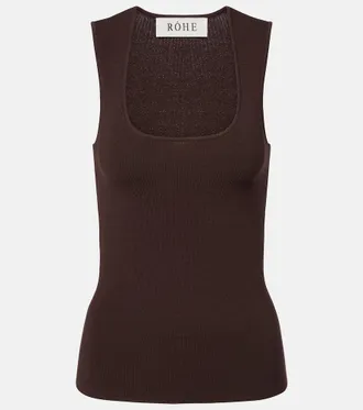 R&oacute;he R&oacute;he Knitted tank top
