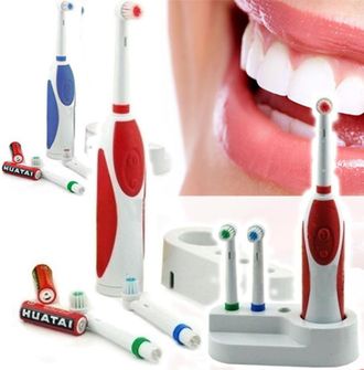 Trade Shop Trade Shop - Cepillo De Dientes De Dientes El&eacute;ctricos Con Cabezas Intercambiables Cuerpo Impermeable