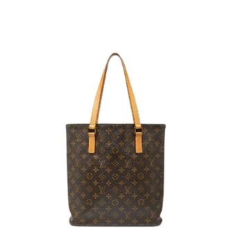 Louis Vuitton Pre-owned Tote Bags, female, Brown, Size: ONE SIZE Pre-owned Canvas Tote Bag