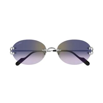 Cartier Sunglasses, unisex, Gray, Size: 55 MM Ct0551S Sunglasses
