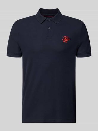 Tommy Hilfiger Regular Fit Poloshirt aus reiner Baumwolle in Marine, Gr&ouml;&szlig;e XXL