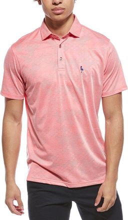 Tailorbyrd Tailorbyrd Honeycomb Jacquard Textured Performance Polo Shirt