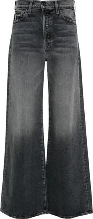 Mother No me olvides Wide Jeans - Dames - Loose Fit Jeans - Zwart - W29 - Denim - Jeans