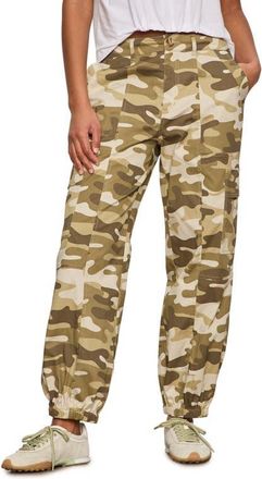 Sanctuary Vista Camo Cargo Pants in Canyon Camo Green at Nordstrom, Size 27