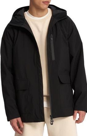 Noize Oliver Water Resistant Hooded Jacket in Black at Nordstrom Rack, Size Xx-Large