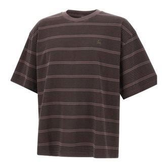 Carhartt Work in Progress Carhartt Wip, T-Shirts, male, Purple, Size: XS Hanson T-shirt