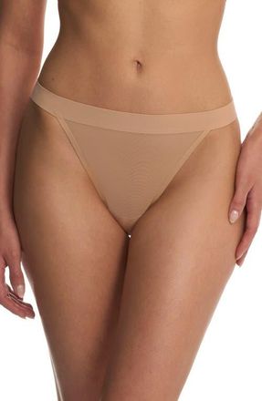 Natori True Zen Thong in Buff at Nordstrom, Size X-Small