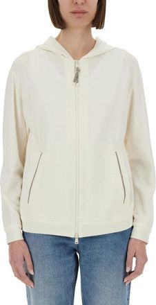 Brunello Cucinelli Brunello Cucinelli Cotton And Silk Interlock Topwear