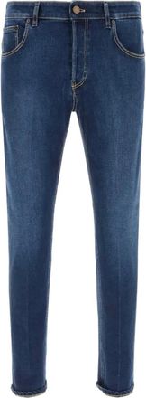 Pantaloni Torino Jeans con applicazione logo - Blu