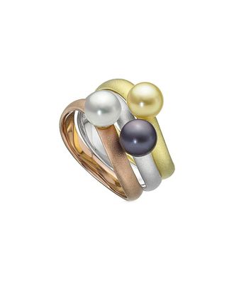 Belpearl Belpearl Silver 6Mm Pearl Ring