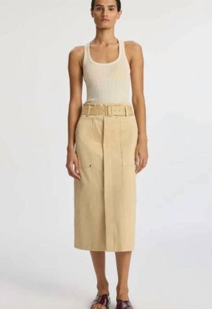 A.L.C. Maia Skirt In Latte