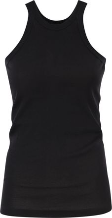 Sportmax Sportmax Spxfumato &Auml;rmelloses Top aus Baumwoll- und Seidenjersey