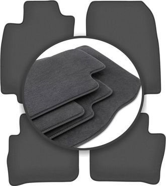 OEM Alfombrillas Premium Para: Nissan Tiida C11 Hatchback, Sed&aacute;n (2004-2012)