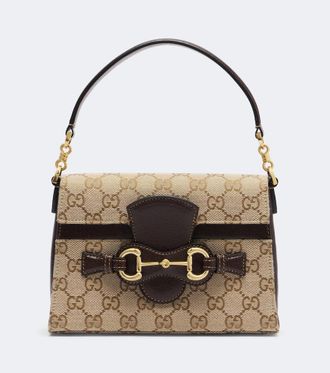 Gucci Horsebit Duomo Small GG canvas top-handle bag