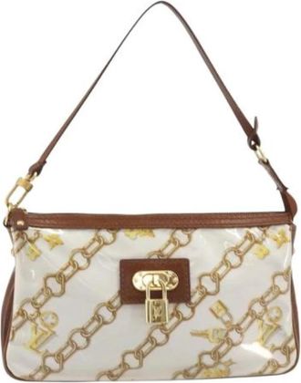Louis Vuitton Pre-owned Shoulder Bag - Dames - Vintage Schoudertas - Beige - ONE Size - Vintage