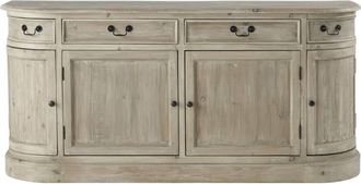 Tikamoon Aparador de pino de 180 cm