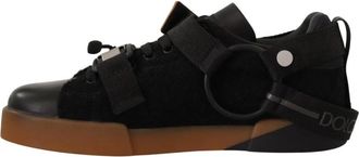 Dolce & Gabbana Dg 04 Su&egrave;de Sneakers - Heren - Sneakers - Zwart - 39 EU - Su&egrave;de - Schoenen
