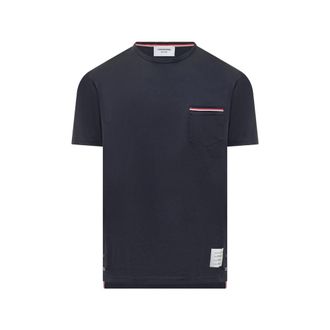 Thom Browne RWB-stripe Pocket T-shirt