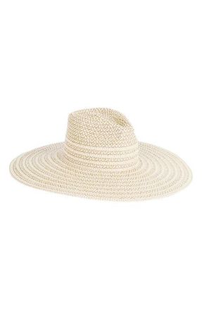 Eric Javits Sea La Vie Straw Sun Hat in Cream at Nordstrom