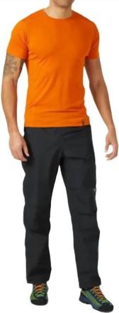 RAB Downpour Eco Full Zip Pants In Black