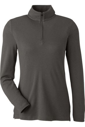 Devon & Jones Womens New Classics Performance Quarter-Zip Pullover