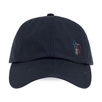 Paul Smith Baseball Cap - Heren - Petten - Blauw - ONE Size - Katoen - Accessoires