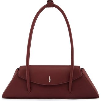 Behno Diana Leather Shoulder Bag in Brick at Nordstrom