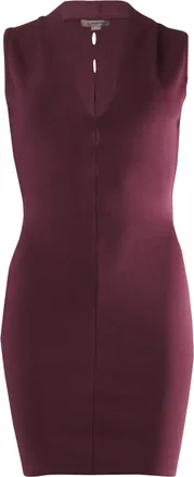 Alexander Wang Alexander Wang Bodycon-jurk met uitsnijdingen in bordeauxrode rayon