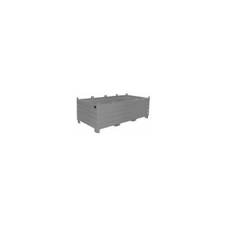 Bauer Recipiente Colector Capacidad 2,0 M&sup3; Gris Rat&oacute;n