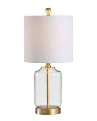 Jonathan Y Designs Jonathan Y Duncan 20.5In Glass Metal Led Table Lamp