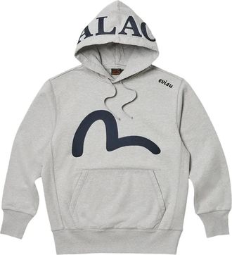 Palace x Evisu Seagull Felpa con cappuccio - Grigio