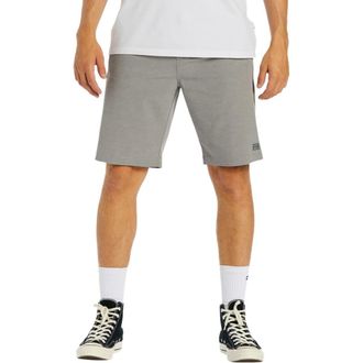 Billabong Mens Crossfire Hybrid Shorts Grey