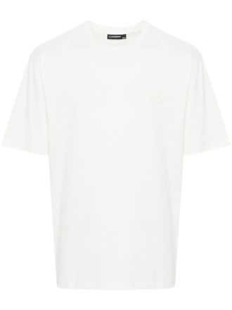J.Lindeberg Hale logo-patch T-shirt - Neutrals