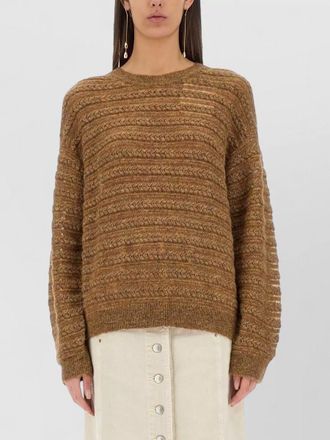 Isabel Marant oletta knit jersey long sleeve top