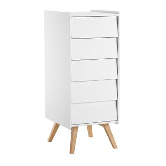 Vox Chiffonnier Vox Vintage Blanc Et Bois