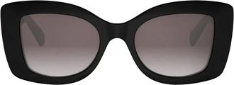 Celine 3 Dots Butterfly Zonnebril - Dames - Zonnebrillen - Zwart - ONE Size - Accessoires