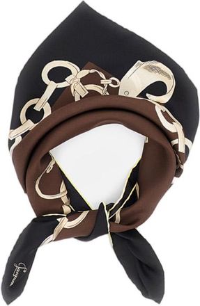 Jacquemus Multicolor Pampille Hand-Rolled Silk Scarf