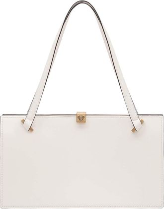 Versace White Severine Small Tote