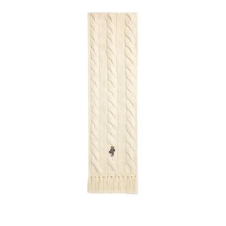 Ralph Lauren Accessoires, unisex, Beige, ONE Size, Winter Sjaal