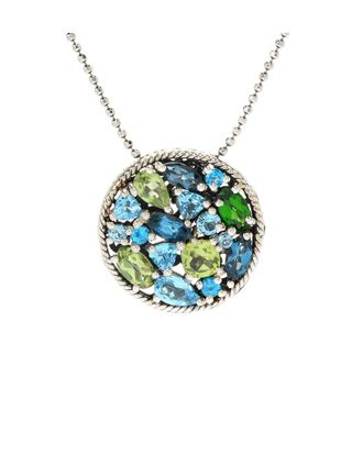 Samuel B. Silver Gemstone Pendant