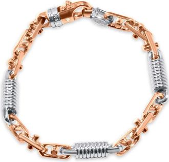 Pompeii3 Mens Link 14k Gold (52gram) or Platinum (84gram) 7mm Bracelet 8.75