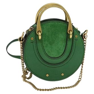 Chlo&eacute; Pre-owned Mini Bags, female, Green, Size: ONE SIZE Pre-owned Mini Shoulder Bag