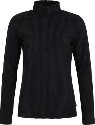 Protest Prtpearla Active Top Kunstfaserpullover für Damen | schwarz