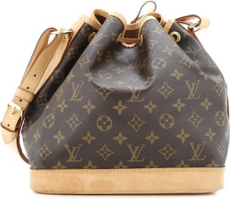 Louis Vuitton Petit Noe NM Handbag Monogram Canvas bucket bag - Marrone