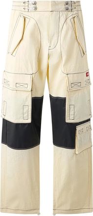 Diesel P-Glary Cargobroek - Heren - Broeken - Beige - Maat: W32 Nylon