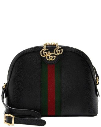 Gucci Leather Ophidia Dome Small Shoulder Bag (Authentic Pre-Loved)