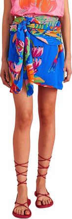 Farm Rio Farm Rio Painted Jungle Mini Skirt