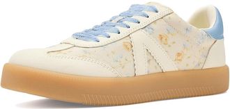 Mia Axel Womens Lace up casual Shoes Off-White/Multi Floral/Baby : 9.5 M, Faux Leather