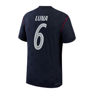 Nike Diego Luna USMNT 2026 Match Away Nike Mens Aero-FIT Soccer Jersey in Blue | NN203993629-USM