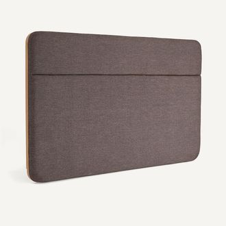 AM.PM Hoofdbord in gevlekte stof met frame in eikenfineer, NOEN